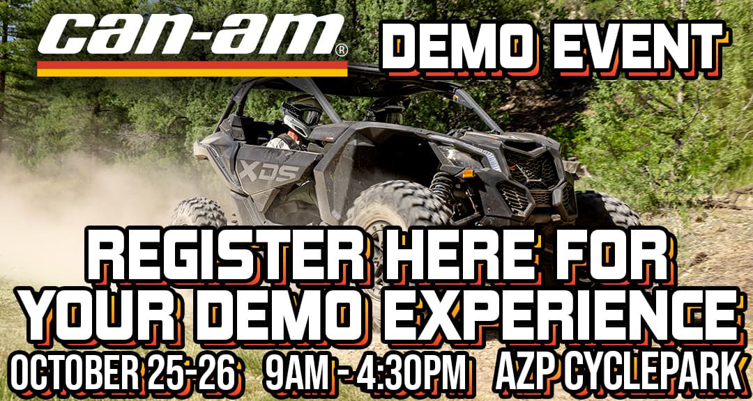 Can-Am Demo Event Banner