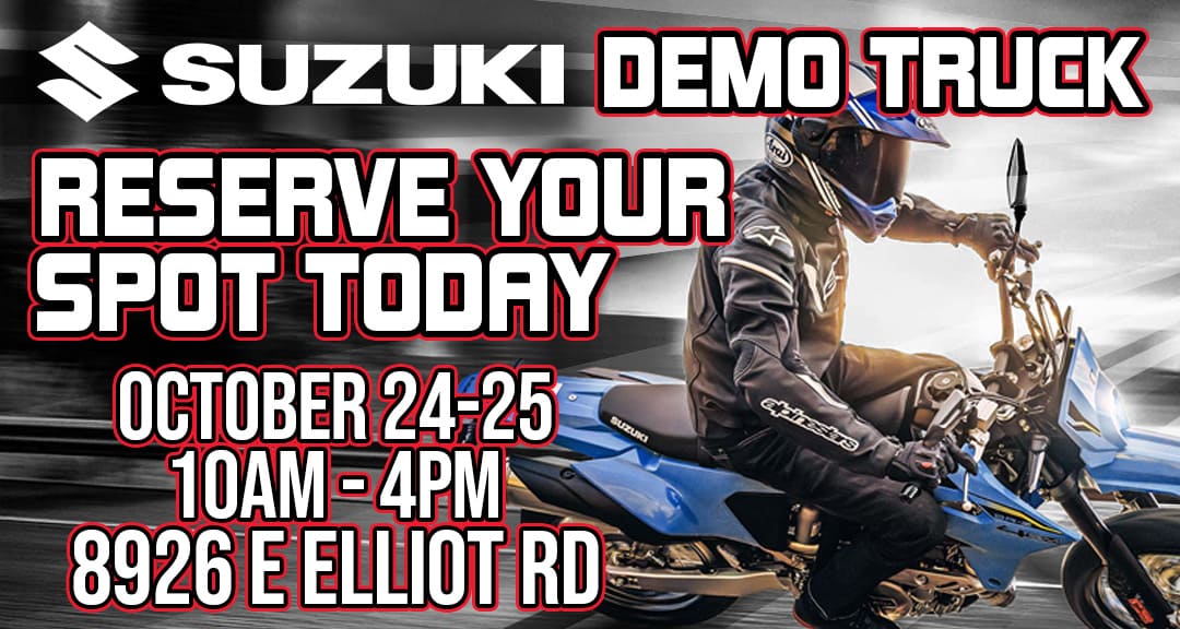 Suzuki Demo Event Banner