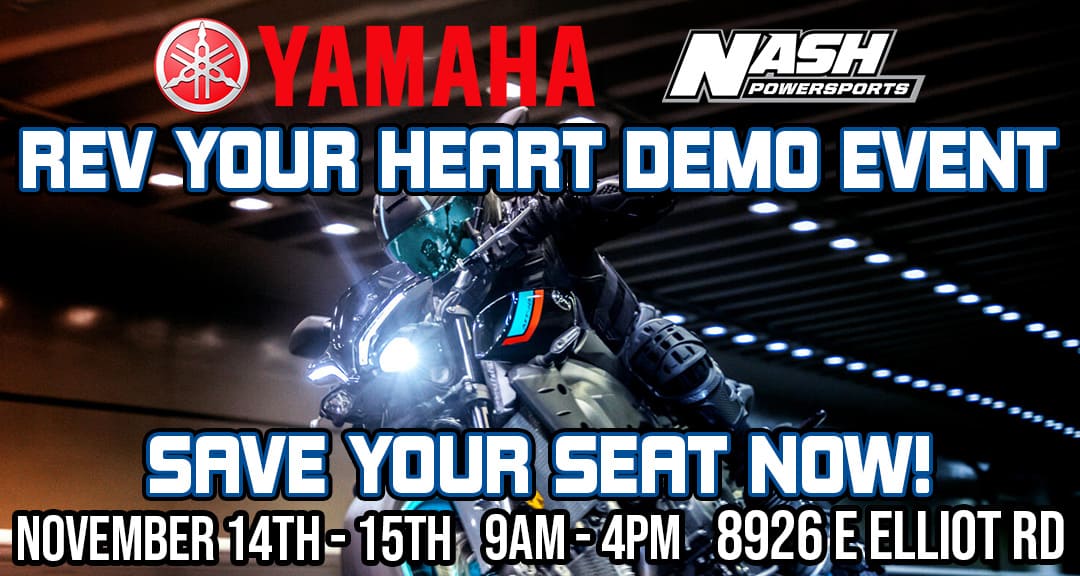Yamaha Demo Event Banner